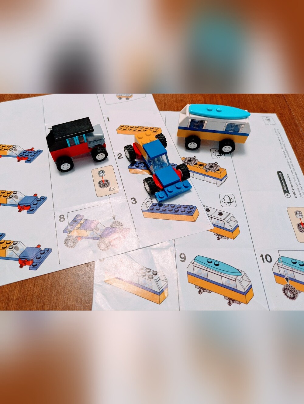 LEGO Classics 90 Years Cars #30510, INCOMPLETE SET